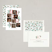 "Merry Letters" - Holiday Cards in Mint by Alethea and Ruth - Assembled