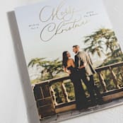 "Minimalist Merry Moments" - Holiday Cards in Chimney Smoke by Design Lotus - Detail