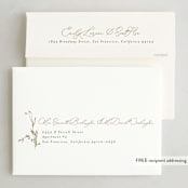 "Minimalist Merry Moments" - Holiday Cards in Chimney Smoke by Design Lotus - FREE Recipient Addressing
