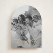 "Elegant Holiday" - Holiday Cards in Snow by Carolyn Nicks - Front