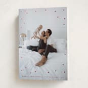 "Full of happiness" - Holiday Cards in Santa by Sumak Studio - Folded Card