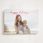 "Simplicity" - Holiday Cards in Stocking by Christy Hy Lee - Front