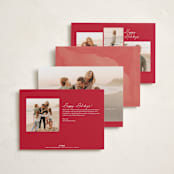 "Simplicity" - Holiday Cards in Stocking by Christy Hy Lee - Back of Card Options