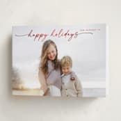 "Simplicity" - Holiday Cards in Stocking by Christy Hy Lee - Folded Card