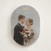 "Bow Tied" - Holiday Cards in Snow by Kaydi Bishop - Front