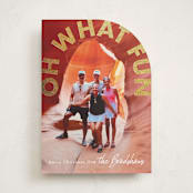 "bold fun" - Holiday Cards in Snow by Karidy Walker - Front