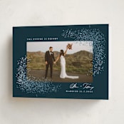 "Glitter" - Holiday Cards in Midnight by Jessica Williams - Folded Card