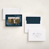 "Glitter" - Holiday Cards in Midnight by Jessica Williams - Assembled