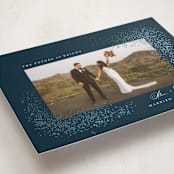 "Glitter" - Holiday Cards in Midnight by Jessica Williams - Detail