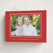 "hand drawn scallop" - Holiday Cards in Holly by Sara Hicks Malone - Folded Card
