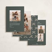 "Peace Doves" - Holiday Cards in Petal by Itsy Belle Studio - Back of Card Options
