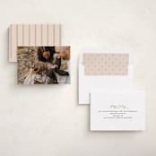 "Gold Scripted Joy" - Holiday Cards in Snow by Mansi Verma - Assembled