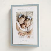 "clean frame" - Holiday Cards in Sky by Christy Hy Lee - Folded Card