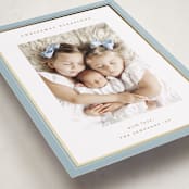 "clean frame" - Holiday Cards in Sky by Christy Hy Lee - Detail
