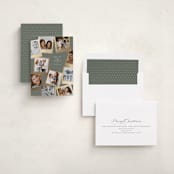"polaroids" - Holiday Cards in Sage by Lori Wemple - Assembled