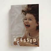 "oh so blessed" - Holiday Cards in Winter Rose by Ellen Schlegelmilch - Folded Card