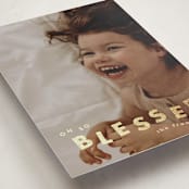 "oh so blessed" - Holiday Cards in Winter Rose by Ellen Schlegelmilch - Detail