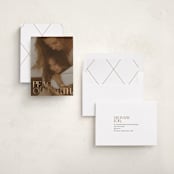 "Peaceful Wishes" - Holiday Cards in Snow by Angela Thompson - Assembled
