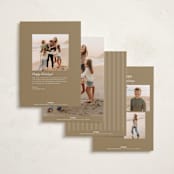 "Joy Arch" - Holiday Cards in Frost by Michelle Taylor - Back of Card Options