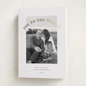 "Joy Arch" - Holiday Cards in Frost by Michelle Taylor - Folded Card