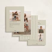 "So Very Blessed" - Holiday Cards in Snow by Devika Keskar - Back of Card Options