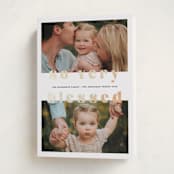 "So Very Blessed" - Holiday Cards in Snow by Devika Keskar - Folded Card
