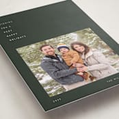 "Beaufort" - Holiday Cards in Fir by Blustery August - Detail