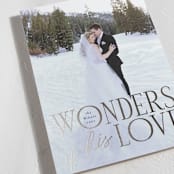 "- His Love -" - Holiday Cards in Blue Jay by Hudson meet Rose - Detail