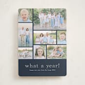 "At a glance" - Holiday Cards in Lake by Stacey Meacham - Front