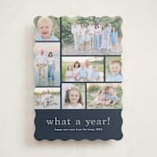 "At a glance" - Holiday Cards in Lake by Stacey Meacham - Front