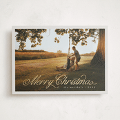"Noelle" - Holiday Cards in Marshmallow by Pati Cascino - Front
