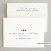 "Forest Collage" - Holiday Cards in Spruce by Amy Kross - FREE Recipient Addressing