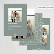 "Christmas Angels" - Holiday Cards in Glacier by Karidy Walker - Back of Card Options