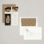 "Leaves & Berries" - Holiday Cards in Dew by Susan Zinader - Assembled