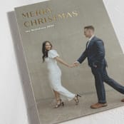 "1a" - Holiday Cards in Snowfall by Melanie Kosuge - Detail