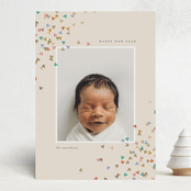 "mickey confetti corners" - Holiday Cards in Candy by Ellen Schlegelmilch - Front