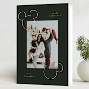 "Hey Mickey" - Holiday Cards in Mickey by Pixel and Hank - Folded Card