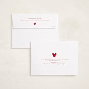 "Mickey frame" - Holiday Cards in Powder by Stacey Meacham - FREE Recipient Addressing