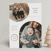 "periodically" - Holiday Cards in Snow by Everett Paper Goods - Front