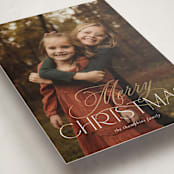"Luxe" - Holiday Cards in Snowball by Jessica Williams - Detail