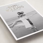 "headline" - Holiday Cards in Snow by Carolyn Nicks - Detail
