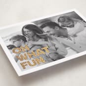 "Holiday Poster" - Holiday Cards in Snow by Maria Alou - Detail