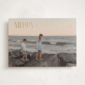 "Sous Le Soleil" - Holiday Cards in Cream by Ani Somi - Front