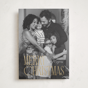 "Merry Embrace" - Holiday Cards in Halo by Kacey Kendrick Wagner - Front