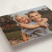 "Tied with Joy" - Holiday Cards in Birch by Leia Matt - Detail
