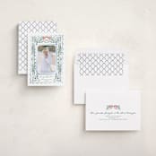 "Vintage Christmas" - Holiday Cards in Spruce by Paper Sun Studio - Assembled