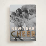 "NYC" - Holiday Cards in Cream by Snow and Ivy - Front
