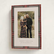 "Highland Holiday" - Holiday Cards in Antique by Olivia Kanaley Inman - Folded Card