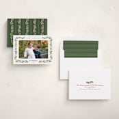 "Berries & Blooms" - Holiday Cards in Holly by Randi Cirelli - Assembled