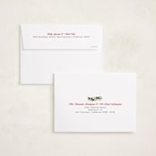 "Berries & Blooms" - Holiday Cards in Holly by Randi Cirelli - FREE Recipient Addressing
